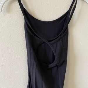 Criss-cross bodysuit